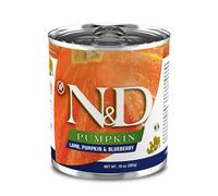 Farmina N&D Pumpkin Canine Adult Umido Grain Free 285 gr Agnello e Mirtilli - confezione da 6 pezzi - Cibo umido per cani - 1° ORDINE? scegli lo sconto BZR5 / BZR20 + 200 punti fedeltà