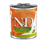 Farmina N&D Pumpkin Canine Adult Umido Grain Free 285 gr Cinghiale e Mela - confezione da 6 pezzi - Cibo umido per cani - 1° ORDINE? scegli lo sconto BZR5 / BZR20 + 200 punti fedeltà