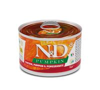 Farmina N&D Pumpkin Canine formula Mini 140 gr Pollo e melograno - confezione da 6 pezzi - Cibo umido per cani - 1° ORDINE? scegli lo sconto BZR5 / BZR20 + 200 punti fedeltà