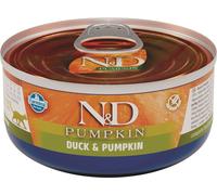 Farmina N&D Pumpkin Feline Umido 80 gr: Anatra e Zucca