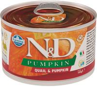 FARMINA N&D Pumpkin Dog quail&pumpkin mini 140 g