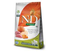 Farmina N&D Grain Free Pumpkin Adult Medium/Maxi Cinghiale, Zucca e Mela - 12 kg