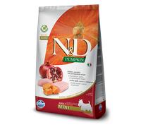 Farmina N&D Cane, Zucca In Vari Gusti 2,5kg - Adult Mini, Pollo Zucca e Melogran