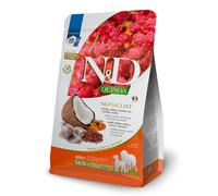 Farmina N&D Quinoa Canine Medium/Maxi Skin&Coat Aringa e cocco 7 kg - Croccantini per cani - 1° ORDINE? scegli lo sconto BZR5 / BZR20 + 200 punti fedeltà