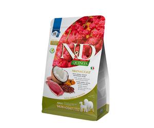Farmina N&D Quinoa Canine Skin&Coat Adult Medium/Maxi Anatra e cocco 7 kg - Croccantini per cani - 1° ORDINE? scegli lo sconto BZR5 / BZR20 + 200 punti fedeltà