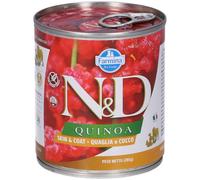 Farmina N&D Quinoa Canine Skin&coat Quail - Mini Wet Food 4x285 g