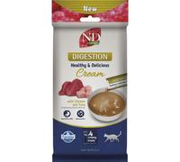 FARMINA N&D Quinoa Cat Digestion Cream Chicken and Tuna 60 g con pollo e tonno, prelibatezza cremosa per gatti con problemi di digestione