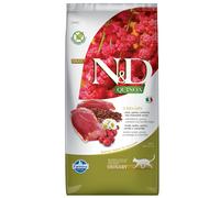 Farmina N&D Quinoa Cat Urinary Anatra, Quinoa, Mirtillo rosso e Camomilla - 5 kg