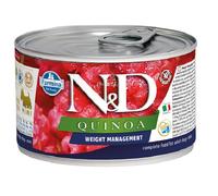N&D DOG QUINOA WEIGHT MANAGEMENT 140 GR.
