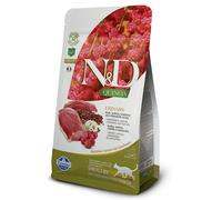 Farmina N&D Quinoa Feline Urinary Anatra e mirtilli rossi - 1,5 kg - Croccantini per gatti - 1° ORDINE? scegli lo sconto BZR5 / BZR20 + 200 punti fedeltà