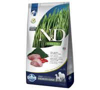 Farmina N&D Spirulina Adult Medium/Maxi Agnello Crocchette cane - 7 kg