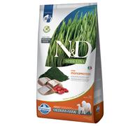 Farmina N&D Spirulina Adult Medium/Maxi Aringa Crocchette cane - Set %: 2 x 7 kg