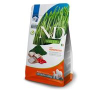 Farmina N&D Spirulina Grain Free Adult Medium-Maxi Aringa, spirulina e bacche di goji 2 kg - Croccantini per cani - 1° ORDINE? scegli lo sconto BZR5 / BZR20 + 200 punti fedeltà
