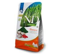 Farmina N&D Spirulina Grain Free Adult Mini Aringa, spirulina e bacche di goji 2 kg - Croccantini per cani - 1° ORDINE? scegli lo sconto BZR5 / BZR20 + 200 punti fedeltà