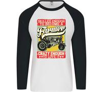 Farming Abile Abbastanza Da Essere Un Uomo L/S Baseball T-Shirt