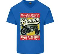 Farming Abile Abbastanza Per Essere Un Contadino Maglietta In Cotone A V