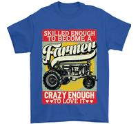 Farming Abile Abbastanza Per Essere Un Uomo Contadino T-Shirt 100% Cotone