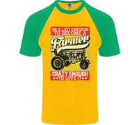 Farming Abile Abbastanza Per Essere Un Uomo S/S Baseball T-Shirt