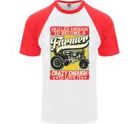 Farming Abile Abbastanza Per Essere Un Uomo S/S Baseball T-Shirt