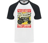 Farming Abile Abbastanza Per Essere Un Uomo S/S Baseball T-Shirt