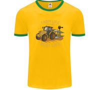 Farming Farm Life È La Migliore Vita Farmer Uomo Ringer T-Shirt FotL