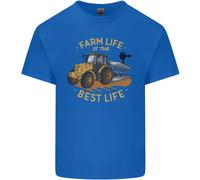Farming Farm Life È La Migliore Vita Maglietta Per Bambini Ragazzi E Ragazze