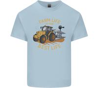 Farming Farm Life È La Migliore Vita Maglietta Per Bambini Ragazzi E Ragazze