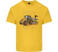 Farming Farm Life È La Migliore Vita Maglietta Per Bambini Ragazzi E Ragazze