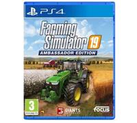 Farming Simulator 19 Ambassador Edition Ps4 Italiano (Multilingua) Gioco Nuovo