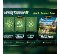Farming Simulator 25 - Year 1 Season Pass (DLC) (PC) Steam Key - GLOBAL