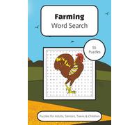 Farming Word Search: 55 Puzzles | Puzzles for Adults, Seniors, Teens & Children
