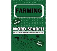 farming Word search: A Delightful, Large Print for Travel, Gift, Celebrating Farm Life, Fun and Easy Farm-Themed Word Puzzles for Every Generation