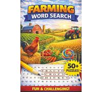 Farming Word Search Book: Word Search with Easy to Read about Farm, Agriculture, Barnyard, and more [6x9 inches, 110 pages] 50+ puzzle....a Gift for Vacations, Holidays, and Free Times