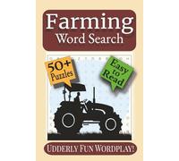 Farming Word Search Puzzle Book: Puzzles Featuring Crops, Animals and Tools