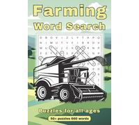 Farming Word Search Puzzle Book: Word Searches with Easy to Read Print about Farming, animal husbandry, agriculture and more | 6x9 inches | 110 pages ... Gift for Vacations, Holidays and Free Time