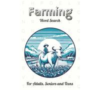 Farming Word Search Puzzle Book: Word Searches with Easy to Read Print about Farms, Barns, Animals and More | 6x9 inches, 110 pages | 50+ Puzzles ... Gift for Vacations, Holidays and Free Times