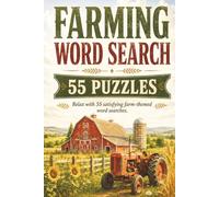 Farming Wordsearch Book: Farming Themed Word Search With Easy To Read Text Including Practices, Animals And Equipment | 6x9 Inches, 110 Pages | 55 ... Gift For Holidays And Special Occasions