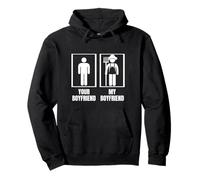 Farming Your Boyfriend Il mio ragazzo Fidanzata Divertente Contadino Felpa con Cappuccio
