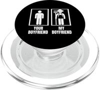 Farming Your Boyfriend Il mio ragazzo Fidanzata Divertente Contadino PopSockets PopGrip per MagSafe