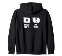 Farming Your Wife Mia Moglie Marito Divertente Contadino Felpa con Cappuccio