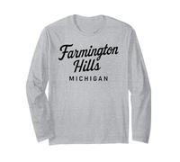 Farmington Hills Michigan 248 Oakland New Southfield Maglia a Manica