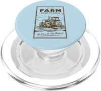 Farms Over Pharma Tee: lascia che il cibo sia la tua medicina PopSockets PopGrip per MagSafe