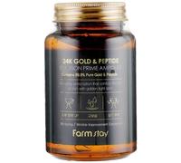 FarmStay 24K Gold & Peptide Anti-Ageing Face Ampoule - 250 ml