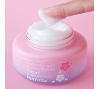 FARMSTAY Acido Ialuronico e Crema ai Fiori di Ciliegio 55 ml Crema Schiarente...