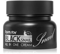 Farmstay Black Snail Crema Viso Nutriente con Estratto di Bava di Lumaca 100 g