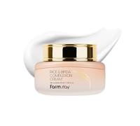 Farmstay, crema per la carnagione di riso e bifida, correzione delle macchie scure con niacinamide, barriera per la riparazione della pelle per una pelle radiosa, idratante per il viso, per donne e