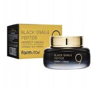 FARMSTAY Crema viso Black Snail & Peptide9 con peptidi 55 ml