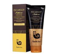 FARMSTAY Escargot Noblesse Schiuma Detergente Intensiva 180ml Pulizia Profond...