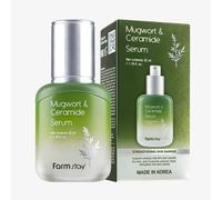FARMSTAY Mugwort & Ceramide Serum 35 ml Deep Hydration Soothing Serum Skin Ba...