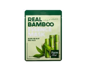 Farmstay - Real Bamboo Essence Mask Maschere in tessuto 23 ml unisex